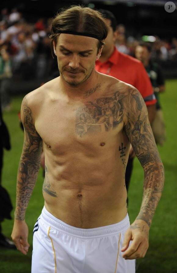 David Beckham à Melbourne. Décembre 2011.