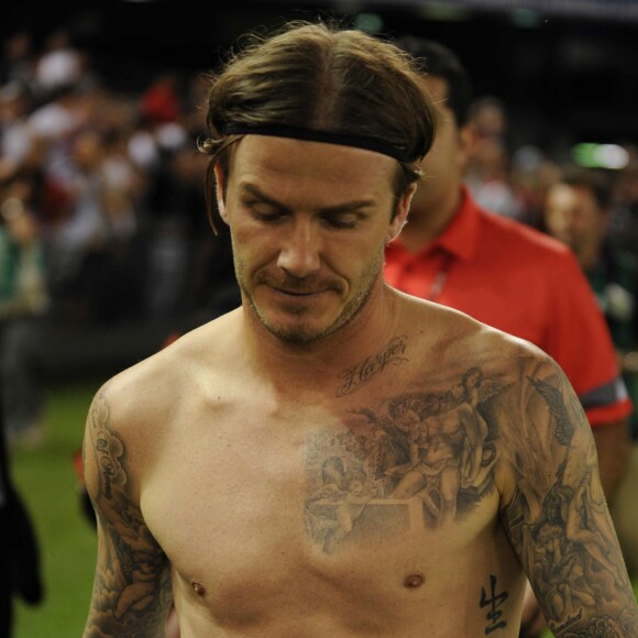 David Beckham à Melbourne. Décembre 2011.