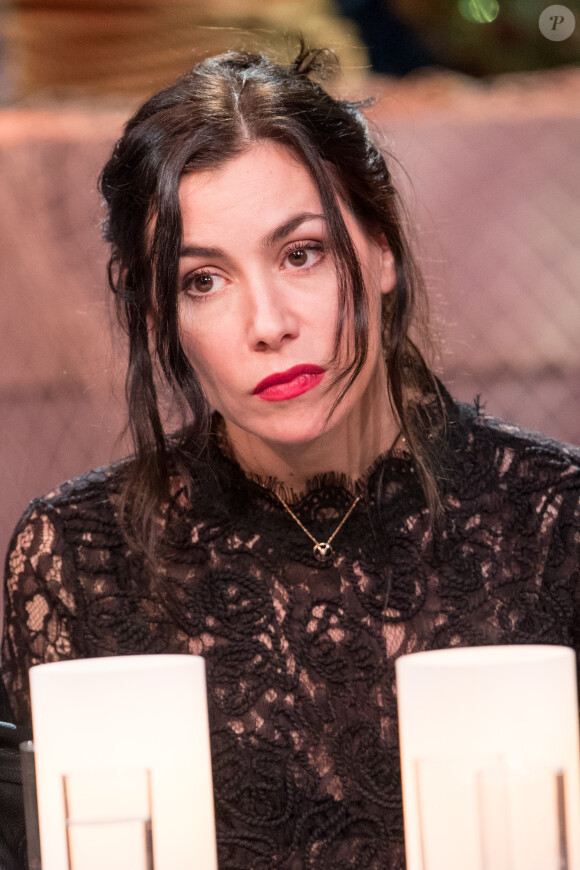Exclusif - Olivia Ruiz - Enregistrement de l'émission MerciBrassens, dans les studios de La Plaine Saint-Denis. Le 31 janvier 2017 © Cyril Moreau / Bestimage