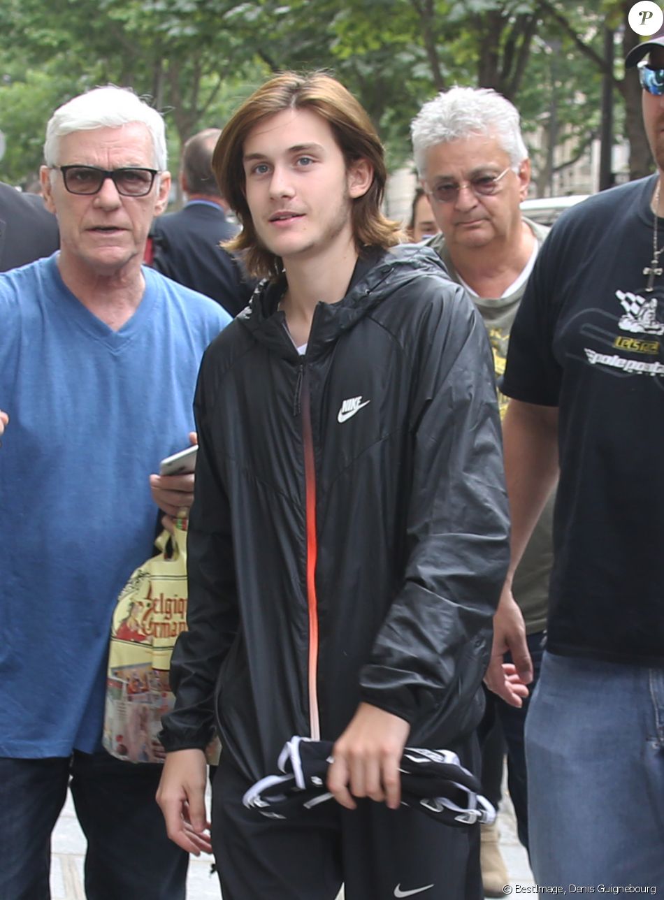 René-Charles Angélil le 4 juillet 2016 à Paris © Denis Guignebourg ...