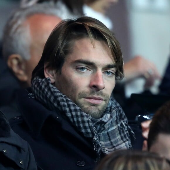 Camille Lacourt au match de Ligue des Champions Psg - Ludogorets au Parc des Princes à Paris le 6 décembre 2016. © Cyril Moreau/Bestimage