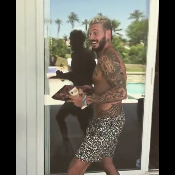 M. Pokora s'éclate en vacances en Californie. Instagram, avril 2017