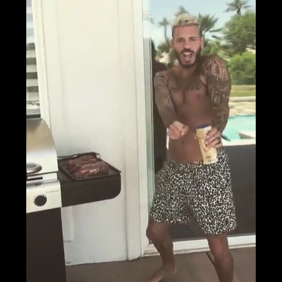 M. Pokora s'éclate en vacances en Californie. Instagram, avril 2017