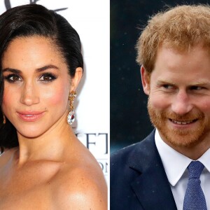 File photos of Meghan Markle and Prince Harry, as Harry's girlfriend has been spotted in London amid unconfirmed reports she is enjoying her first stay at Kensington Palace since their relationship was made public in November 11, 2016. Photo by PA Photos/ABACAPRESS.COM11/11/2016 - London