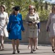 Catherine Kate Middleton, la duchesse de Cambridge, Autumn Phillips et la princesse Beatrice d'York et sa soeur la princesse Eugénie d'York - La famille royale britannique assiste à la messe de Pâques à la chapelle Saint-Georges de Windsor, le 16 avril 2017