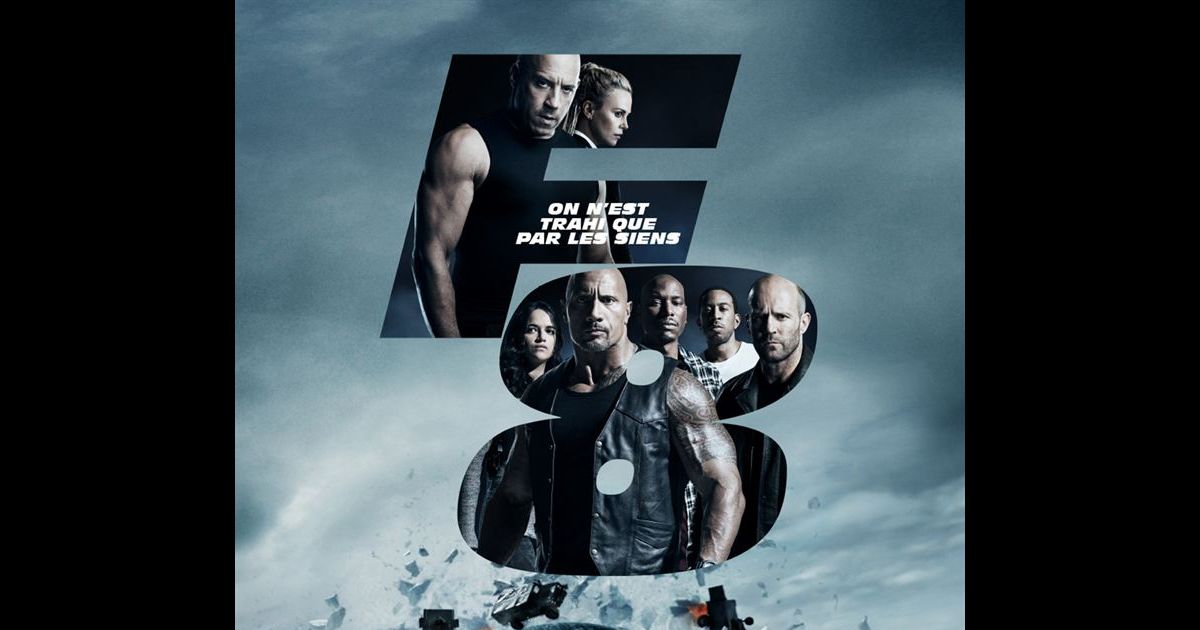 Affiche de Fast & Furious 8. - Purepeople
