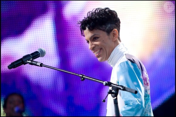 Concert de Prince à Arras pour le Main Square festival, le 9 juillet 2010.