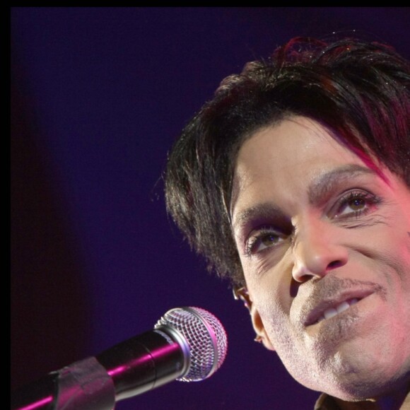 Prince en concert au Grand Palais, à Paris, le 11 octobre 2009.