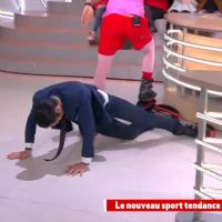 Camille Combal : Grosse chute en direct à cause d'un de ses chroniqueurs !