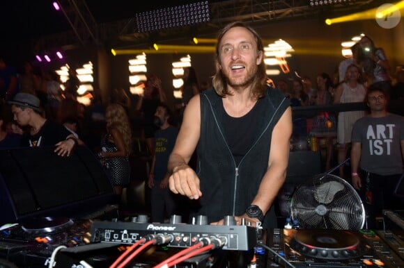 David Guetta au Gotha à Cannes le 10 août 2013.