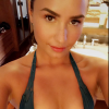 Demi Lovato sort son plus beau décolleté à ses fans sur les réseaux sociaux.