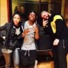 Nicki Minaj, Lil Wayne et Drake à Miami. Février 2017.