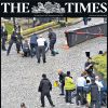La une du Sunday Times au lendemain de l'attaque terroriste du Parlement de Westminster. Londres, le 23 mars 2017.
