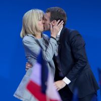 Emmanuel Macron : Baiser victorieux à Brigitte et touchante déclaration