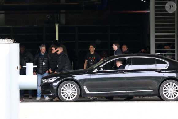 Tom Cruise sur le tournage d'une scène de Mission Impossible 6 quai Austerlitz à Paris le 23 avril 2017.