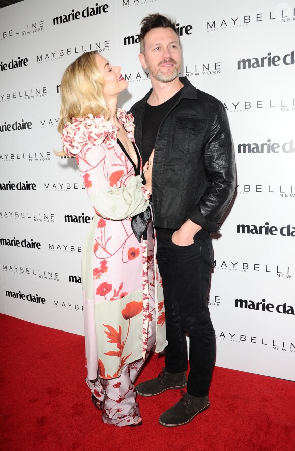 Kyle Newman et Jaime King assiste à la soirée "Marie Claire's Fresh Faces" au Doheny Room à West Hollywood. Los Angeles, le 22 avril 2017.