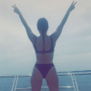 Kourtney Kardashian sur Snapchat lors de ses vacances au Mexique le 24 avril 2017