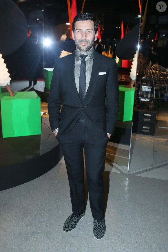 Alexis Mabille au Dîner annuel de la Société des Amis du musée national d'art moderne au Centre Pompidou à Paris, avec comme invité d'honneur J.P Goude, le 25 avril 2017. © CVS/Bestimage