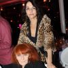 Sonia Rykiel et sa fille Natalie au dîner de gala de la mode contre le sida à Paris le 28 janvier 2010