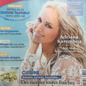 Retrouvez l'intégralité de l'interview d'Adriana Karembeu dans le magazine Nous Deux, en kiosques le 2 mai 2017