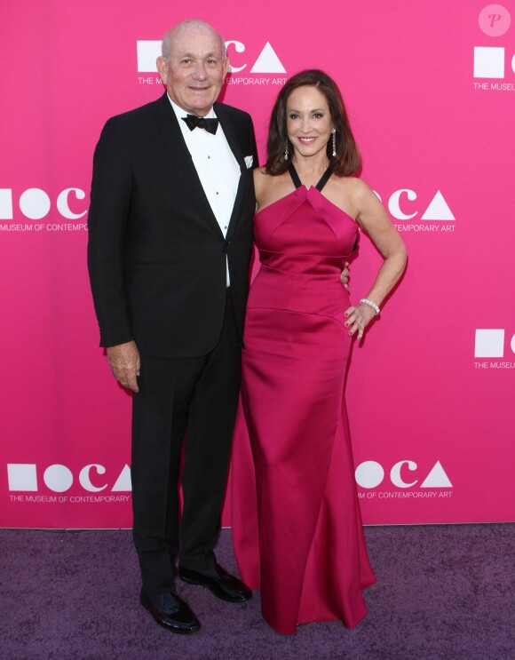 Lilly Tartikoff et son mari Bruce Karatz à la soirée MOCA au Geffen Contemporary à Los Angeles, le 29 avril 2017