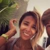 Shy'm et Benoît Paire posent ensemble sur Instagram le 30 avril 2017.