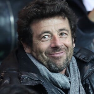 Patrick Bruel au match de ligue 1 Paris Saint-Germain (PSG) - AS Monaco (1-1) au Parc des Princes à Paris, le 29 janvier 2017.