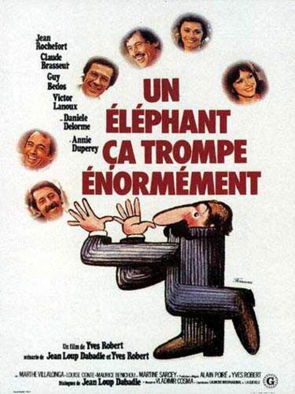 Le film Un éléphant ça trompe énormément