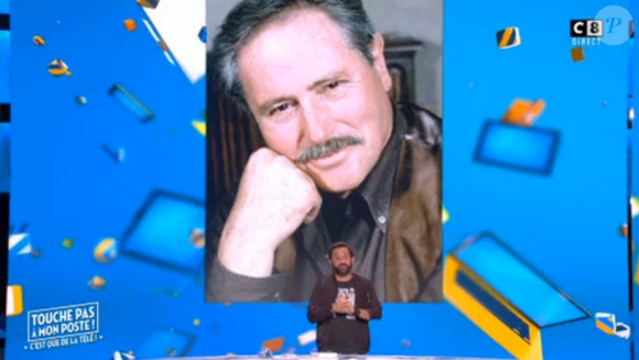 Mort de Victor Lanoux : Cyril Hanouna lui rend un bel hommage dans "Touche pas à mon poste" sur C8. Le 5 mai 2017.