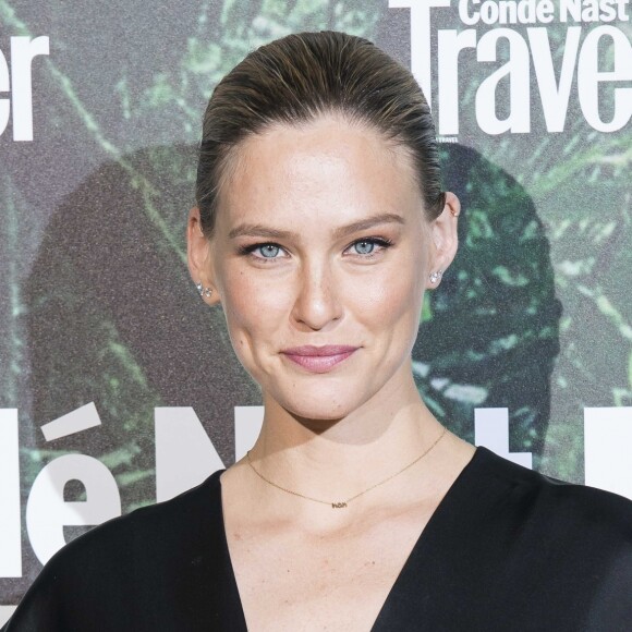 Bar Refaeli, enceinte, assiste à la première édition des Condé Nast Traveler Awards (cérémonie organisée par l'édition espagnole du magazine CN Traveler) à l'hôtel Ritz. Madrid, le 4 mai 2017.