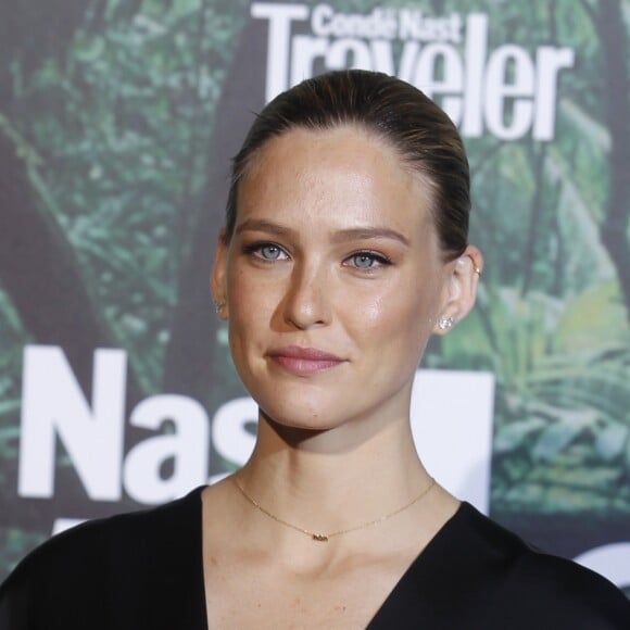 Bar Refaeli, enceinte, assiste à la première édition des Condé Nast Traveler Awards (cérémonie organisée par l'édition espagnole du magazine CN Traveler) à l'hôtel Ritz. Madrid, le 4 mai 2017.