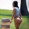 Exclusif - Kim, Kourtney Kardashian et Stephanie Sheppard en vacances au Mexique. Le 23 avril 2017.