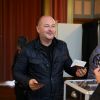 Sébastien Cauet vote à la mairie du Touquet pour le second tour de l'élection présidentielle le 7 mai 2017. © Dominique Jacovides - Sébastien Valiela / Bestimage