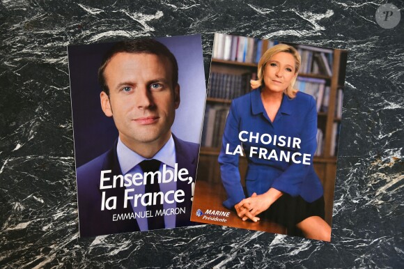 Illustration - Le second tour de l'élection présidentielle opposait le 7 mai 2017 les candidats Emmanuel Macron et Marine Le Pen.