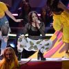 Noah Cyrus sur la scène des MTV Movie & TV Awards au Shrine Auditorium de Los Angeles, le 7 mai 2017