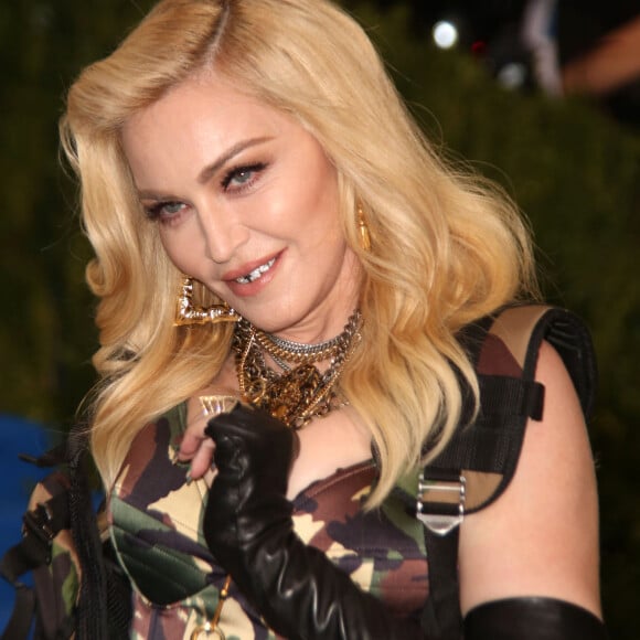 Madonna - Les célébrités arrivent au MET 2017 Costume Institute Gala sur le thème de "Rei Kawakubo/Comme des Garçons: Art Of The In-Between" à New York le 1er mai 2017. © Sonia Moskowitz/Globe Photos via ZUMA Wire