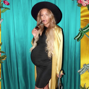 Beyoncé Knowles enceinte et stylée - Photo publiée sur sa page Instagram, le 10 mai 2017