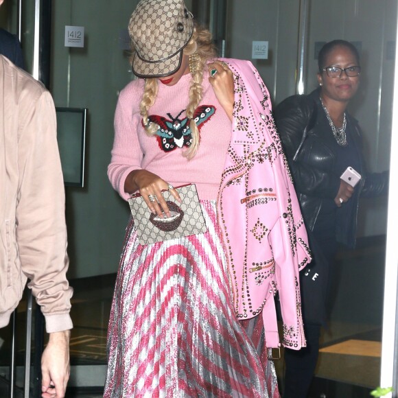 Beyonce Knowles dans les rues de New York, le 5 octobre 2016