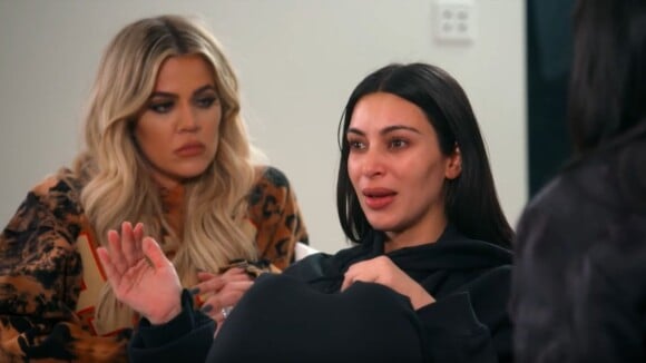 Kim Kardashian et Kris Jenner dans "Keeping Up With The Kardashians". Mai 2017.