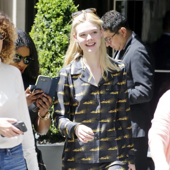 Elle Fanning à New York, le 2 mai 2017.