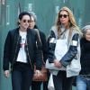 Exclusif - Kristen Stewart et sa petite amie Stella Maxwell à New York, le 6 février 2017.