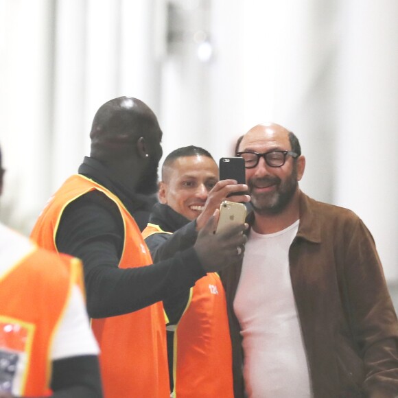 Kad Merad assiste au match de football Bordeaux/ Marseille au stade de Bordeaux le 14 Mai 2107. © Patrick Bernard-Quentin Salinier/ Bestimage