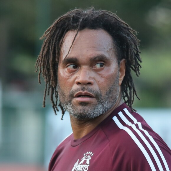 Semi-exclusif - Christian Karembeu - Match de football du Variétés Club de France contre les parlementaires au profit des chercheurs de l'INEM (Institut Necker des Enfants Malades) au Stade Emile-Anthoine à Paris le 20 septembre 2016. © CVS/Bestimage