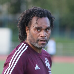 Semi-exclusif - Christian Karembeu - Match de football du Variétés Club de France contre les parlementaires au profit des chercheurs de l'INEM (Institut Necker des Enfants Malades) au Stade Emile-Anthoine à Paris le 20 septembre 2016. © CVS/Bestimage