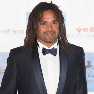 Christian Karembeu - Diner de gala annuel de charite MONAA (Monaco Against Autism) au Sporting Club de Monaco. Le 15 Novembre 2013.