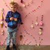 Fergie et son fils Axl passent la journée au musée de glace à Los Angeles, le 15 mai 2017 pour la fête des mères.