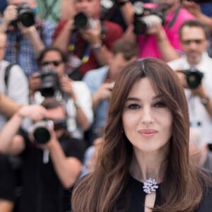 Photocall de la maîtresse de cérémonie Monica Bellucci lors du 70ème Festival International du Film de Cannes, le 17 mai 2017. © Cyril Moreau/Bestimage