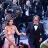 Bella Hadid et son père Mohamed Hadid - Cérémonie d'ouverture du 70e Festival International du Film de Cannes. Le 17 mai 2017 © Borde-Jacovides-Moreau/Bestimage