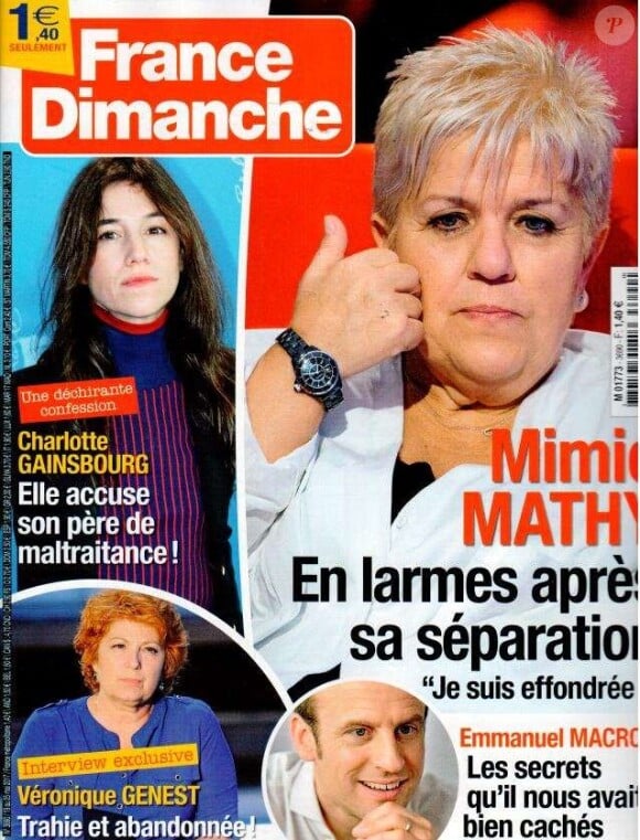 France Dimanche, sorti le 19 mai 2017.