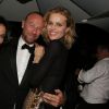 Exclusif - Sandra Zeitoun de Matteis, Eva Herzigova et Jérôme Pulis (directeur de la communication internationale Dior Parfums-Beauté) - Soirée "Sandra and Co" pendant le 70e Festival International du film de Cannes, France, le 18 mai 2017. © Denis Guignebourg/Bestimage